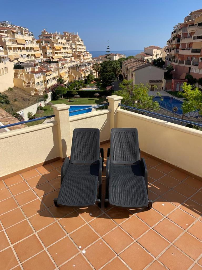Encantador Piso Con Terraza Y Piscina Apartman Benalmádena Kültér fotó